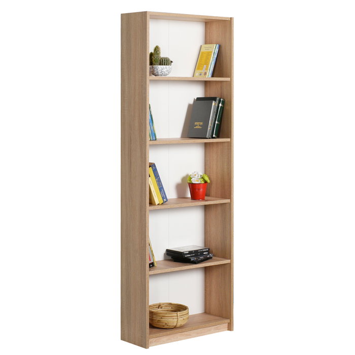 Hanah Home Ktp-350-Ss-1 Estantería Sonomo Hanah Home Ktp-350-Ss-1 Estantería Sonomo